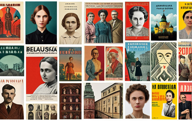 **

"A collage showcasing emerging Belarusian authors. Include diverse faces, book covers with striking designs, and a subtle backdrop hinting at both historical Soviet-era architecture and modern, independent publishing houses. The overall feel should be vibrant and hopeful, representing the new voices in Belarusian literature."

**