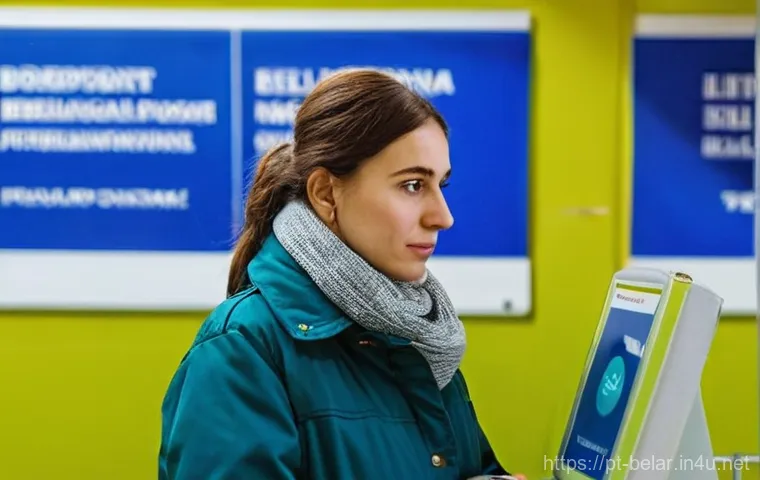 벨라루스 국경 통과 방법 - **Prompt 1: The Prepared Traveler at Belarusian Border Control**
    "A confident Portuguese woman i...